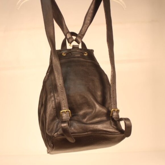 Vintage Virginia Slims Leather Backpack - Picture 3 of 16